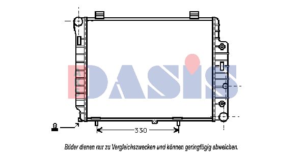 AKS DASIS Radiators, Motora dzesēšanas sistēma 121160N